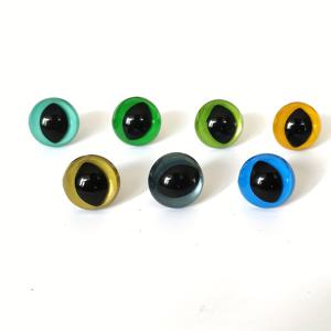 TEMU 50pcs WhiskerWonders 혼합 색상 12mm 안전 눈, 세척기 포함, 플라스틱 고양이 인형 눈, 수작업 곰 인형 동물 인형 만들기 액세서리용