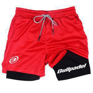 TEMU Bullpadel 남성용 퀵드라이 스포츠 반바지 - 100% 폴리에스터 니트 소재, 중간 스트레치, 정규 핏, 드로스트링 허리, 알파벳 패턴, 테니스, 골프, 배드민턴, 러닝, 야외 활동용 통기성 있는 운동 반바지 - 봄/여름/가을 컬렉션