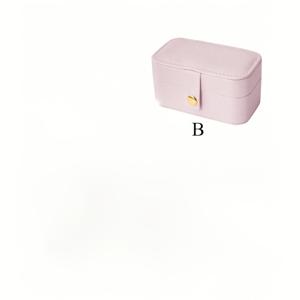 TEMU 1개 미니 주얼리 박스, 여행용 휴대용 주얼리 박스, 귀걸이 립스틱 반지 보관함, 메이크업 정리함, 주얼리 정리함
