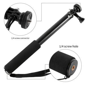 TEMU GoPro 액세서리에 적합한 모바일 폰 홀더 셀카봉 삼각대 - 아이폰/GoPro 히어로 10 9 8, DJI 오스모 액션 스포츠 카메라 연장 폴에 적합