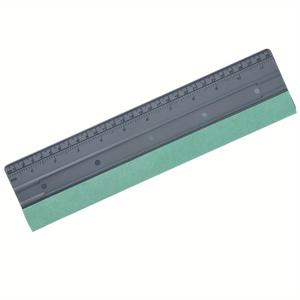 TEMU 11.5 인치/29.5cm 대형 자동차 비닐 밀개 도구, 눈금자 펠트 가장자리, 무충전 PP 재질, 비닐 랩, 그래픽 데칼, 창문 틴트 필름, 벽지 매끄럽게 도포 도구에 범용으로 사용 가능