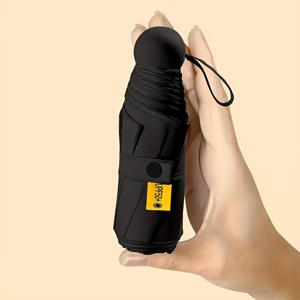 TEMU 컴팩트하고 가벼운 휴대용 방수 접이식 우산, 강화된 자외선 차단 기능으로 햇볕과 비 날씨에 완벽, 발렌타인데이, 성 패트릭 데이, 어머니날, 할로윈, 크리스마스 선물로 친구들에게 주기에 이상적인 선택