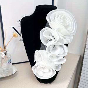 TEMU DIY 저녁 드레스 3D 의류 애플리케이션 결혼식 드레스, 신발, 모자, 의류, 가방 장식에 완벽한 패션 액세서리 1pc/27CM/10.63IN