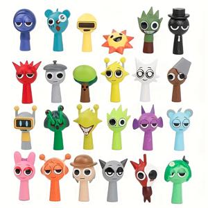 TEMU 리듬 박스 24 게임 장식 인형|바비인형
