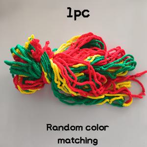 TEMU 1pc 멀티 컬러 브레이드 로프 넷, 3㎡/32.² - 내구성이 뛰어난 야외 정원 파티오 장식, 콩과 콩을 오르내리는 식물에 적합, 동물 보호용으로도 사용, 정원 네티 | 네티 | 사용하기 쉬운 설정, 정원 네티