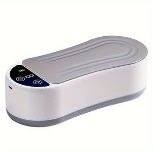 TEMU AI00 멀티펑셔널 클리너 - 컴팩트, 360° 철저 청소, USB 충전식 | 고주파 진동 세척기, 보석류, 안경, 시계, 치아 교정기, 틀니 등에 적합 | 집에서 사용하기 쉬움