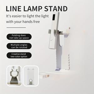 TEMU 젤 스탠드가 있는 2-in-1 LED 네일 램프 - USB 충전식 휴대용 글리터 가공 라이트, 젤 네일 및 발톱용 LCD 디스플레이, 리튬 배터리, 네일 드라이어 포함|젤네일