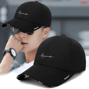 TEMU 1pc 조절 가능한 스냅백 야구 모자 - 블랙, 모든 머리 크기에 적합한 편안한 핏, 세련된 및 다용도, 폴리에스터 소재, 스포츠 모자 | Sleek Black Cap | 조절 가능한 핏|볼캡|스냅백