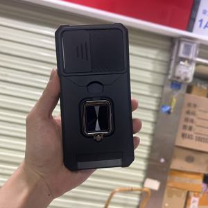 TEMU 카메라 윈도우 보호 기능이 있는 카드 삽입 폰 케이스, PC+TPU 소재로 제작, 삼성 갤럭시 A13/14/15/23/24/25/32/33/34/35/42/43/52/53/03/03S 시리즈용 마그네틱 자동차 폰 케이스에 적합합니다.