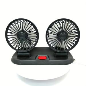 TEMU 1pc 여름 자동차 및 가정용 이중 헤드 USB 팬, 조절 가능한 스탠드가 있는 휴대용 미니 이중 헤드 냉각 팬 - 강력한 냉각에 이상적, 자동차, SUV, RV, 트럭, 세단, 크루즈, 사무실에 적합 - 운전자 및 승객을 위한 완벽한 선물, 휴대용 팬|조절 가능한 스탠드 팬|USB 전원 팬, 자동차 팬|차량용선풍기