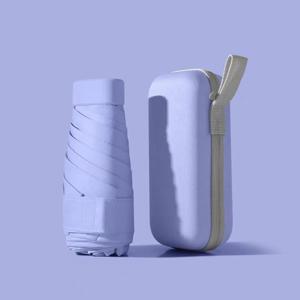 TEMU 인기 있는 다색 접이식 휴대용 미니 포켓 우산, 6단 접는 우산, 전천후 우산, 고품질 우산, 가벼우면서 휴대하기 쉬운 전천후 자외선 차단 우산, 크리스마스, 발렌타인데이, 어머니날, 여성의 날, 라마단 우산, 축제, 생일 선물 우산에 적합한 MEI QI LIN