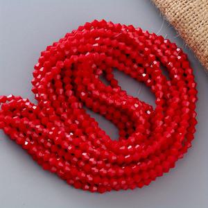TEMU 900pcs 4mm 유리 크리스탈 Bicone 모양의 느슨한 구슬 도자기 DIY 수제 보석 팔찌 귀걸이 전화 체인 액세서리 만들기