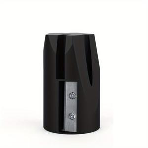 TEMU 2-in-1 눈썹 펜슬 샤프너, 나무 방수 눈썹 펜슬에 적합, 다기능 플라스틱 오리날, 눈썹 메이크업, 메이크업 도구|눈썹펜슬