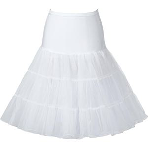 TEMU 빈티지 A라인 크리노린 하프 슬립, 26
