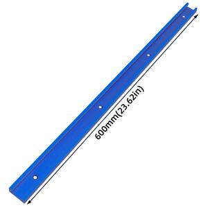 TEMU 50/60cm T30 트랙 - 알루미늄 T-트랙, T-슬라이더 T 슬롯 마이터 트랙 지그 - 목공 표준 마이터 게이지 가이드 슈트 워크벤치 테이블 톱 라우터 테이블 DIY 도구