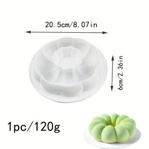 TEMU 1pc 실리콘 도넛 팬 베이킹 도넛 메이커, 실리콘 베이킹 금형 꽃 모양 케이크 금형 비 스틱 DIY 무스 도넛 메이커