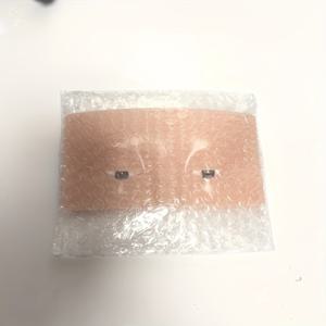 TEMU 1pcs 재사용 가능한 5D 눈 눈썹 메이크업 연습 보드, 실리콘 문신 피부 패드, 메이크업 아티스트를위한 눈 마네킹