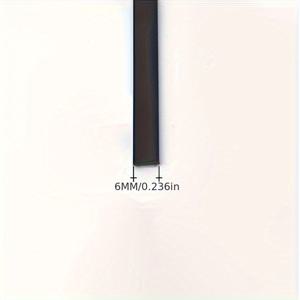 TEMU 자동차 고무 씰 스트립, 윈도우 엣지 및 루프용 방음 보호 스티커, 자동차 실링 스트립