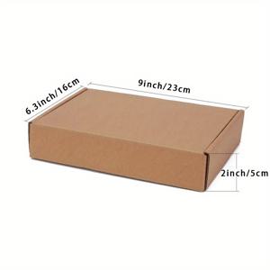 TEMU 10pcs, 12x9x2 인치 종이 상자 선물 상자 포장 소형 골판지는 문구 선물 포장, 소기업 용품, 포장 상자, 웨딩 장식, 웨딩, 선물 상자, 웨딩 스타일, 게스트를위한 웨딩 선물, 선물 상자를 사용합니다