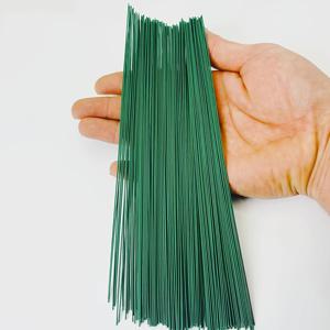 TEMU 200개 꽃잎 스테인리스 스틸 와이어, 0.9mm 직경, 20cm 길이, 접착제 코팅 철 도구로 DIY 공예, 금속 시뮬레이션 꽃 액세서리 및 공예품