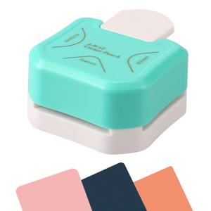 TEMU 3방향 코너 라운더 펀치, 4mm, 7mm, 10mm 3in 1 코너 커터, 종이 공예, DIY 프로젝트, 라미네이트, 사진 코너, 카드 만들기 및 스크랩북용