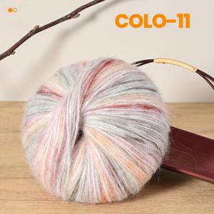 TEMU 2개 묶음의 큰 구름, 1개 묶음 100g, 길이 350미터, 그라데이션 울 말 바다, 무지개 세그먼트 염색 중간 두께의 원사, DIY 손으로 짜는 원사, 후크 스카프, 옷과 모자용