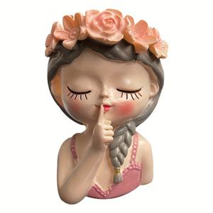 TEMU 4인치 실내 선인장 꽃 용기, 홈 오피스 책상을 위한 독특한 화분, 정원 선물 아이디어