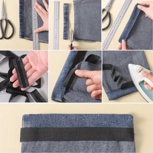 TEMU 쉬운 DIY 재봉 솔루션 자체 접착 다림질 테이프 10피스