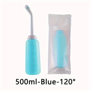 TEMU 휴대용 페리네얼 유리 스프레이 병, 출산 후 관리용 방수 비데, 11.83/16.91oz, 플라스틱, 배터리 없음, 두 가지 색상으로 제공