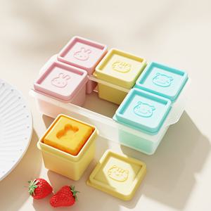 TEMU 1 팩, 뚜껑이 있는 6 구획 실리콘 식품 용기 보관 상자, 재사용 가능한 식품 냉장고 트레이 스낵 상자 식사 준비 용기, 6 구획 디스펜서 및 뚜껑이 있는 가정용 식품, 스낵, 견과류, 쿠키, 과자, 채소 및 과일 퍼프, 비토식, BPA 없는, 냄비, 냉장고 및 식기 세척기 안전, 가정용 야외 필수품|냉동고|전자레인지