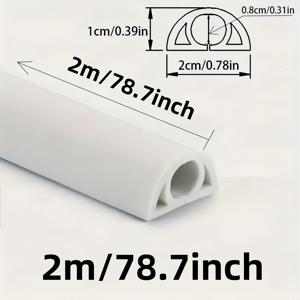 TEMU 자체 접착 PVC 케이블 관리 트레이, 39