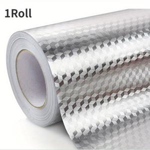 TEMU 1롤 40*500cm/15.74*196.85인치 주방 백스플래시 스티커, 자체 접착 서랍 라이너 필 앤 스틱 호일 벽지 캐비닛 선반 스티커