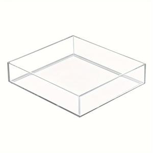 TEMU 아크릴 소재 서랍 정리함 투명 보관함 데스크탑 수납 상자 화장품 보관함 장난감 공예 보관함 화장대 욕실 주방 캐비닛 서랍에 적합|화장대