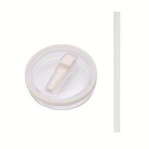 TEMU 1pc PPSU 플라스틱 텀블러 뚜껑 교체, 40oz, 유니버설, 흘러내림 방지, 스플래시 방지, 텀블러 플립 스트로 뚜껑, 재사용 가능, 교체 가능, 보온 컵, 크리스마스 축제용|텀블러