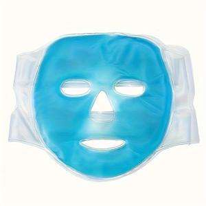 TEMU 1Pc 얼음 마스크: 뷰티 슬리핑 핫 & 콜드 아이 마스크, 술 후 얼굴 부종을 위한 콜드 컴프레스, 편안한 아이 마스크 얼음 팩 - 라텍스 무함유, 모든 피부 타입에 적합