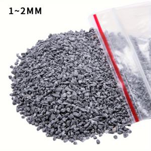 TEMU 50g/1.76oz 트랙 베드락 철도 자갈 DIY 모델 만들기 도로베드 재료 모델 장면 모델 키트