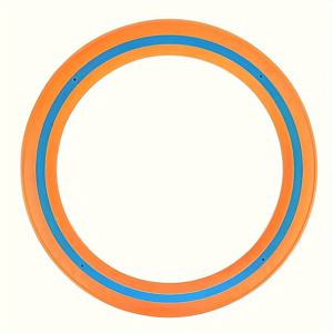 TEMU 1개 Nujoyco 10인치 플라잉 디스크 - 야외 놀이에 적합한 부드럽고 안전하며 튼튼한 제품 | 가족 놀이 및 정원 게임에 완벽 | 밝은 색상, PP 소재