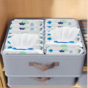 TEMU 28칸 개인 위생 용품 디스펜서 대형 나일론 수납 바구니, 품질 접이식 정리함, 쉬운 설치, 24개 품목 보관, 마스크, 물티슈, 냅킨, 양말, 속옷에 이상적, 욕실 또는 기타 공공 장소에 완벽