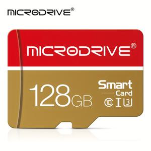 TEMU 드라이브 브랜드 고속 골든 레드 TF SD 카드 4GB 8GB 16GB 32GB 64GB 128GB 256GB TF 미니 SD 카드 메모리 카드 U3 클래스 10 플래시 카드 SD 어댑터용