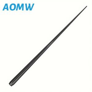 TEMU 10mm 블랙 카본 파이버 풀 큐 팁 - 향상된 성능을 위한 고안정성 로드, 당구 애호가를 위한 완벽한 선물