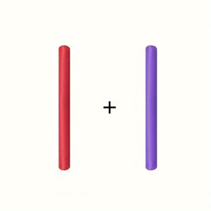TEMU 2개입 59인치 멀티컬러 폼 풀 누들 - 수영, 부유 및 풀 파티용 유연한 부력 막대 - 내구성 있는 EPE 소재, 성인 친화적, 생동감 넘치는 녹색, 파랑, 빨강, 보라 - 휴일 및 풀 즐거움에 완벽함, 풀 플로트, 크리스마스에 가장 적합함, 추수 감사절에도 완벽함