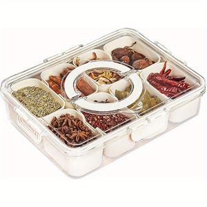 TEMU 누수 방지 밀폐 보관용기 - 재사용 가능, 쉬운 세척 PET 밀봉 상자, 고기, 과일 및 채소용 - 공간 절약 주방 정리함