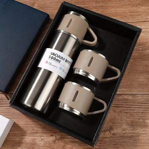TEMU 1세트 겨울 2024 열매 500ml/16.9oz, 야외용 보온병, 패셔너블 커플 컵, 파티 선물, 생일 선물, 커피와 차를 위한 스테인리스 스틸 보온병 컵, 부모님과 조부모님을 위한 훌륭한 선물
