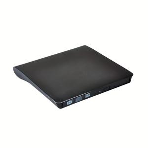 TEMU 2023 휴대용 외장 DVD 드라이브, USB 3.0 및 Type-C CD 버너, RW 재사용 가능한 DVD 플레이어, ROM 드라이브 노트북, 데스크톱 PC, Windows, MacBook, Linux, Mac OS와 호환 - 배터리 사용 안 함|CD플레이어