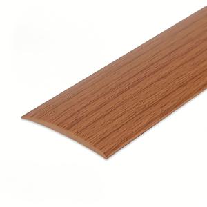 TEMU 1개 2m x 5cm PVC 목재 바닥 전환 스트립 - 자체 접착, 쉽게 자를 수 있는 가장자리 밀봉 테이프, 안전한 밀봉을 위한 평평한 버클 포함