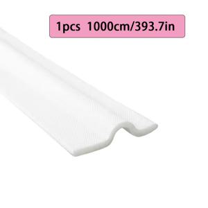 TEMU 1000cm/393.7인치 창문 실링 스트립, 방풍·방진·방수·방습 다기능 도어 및 윈도우 웨더스트립, 강력한 접착제 백킹으로 절삭 가능