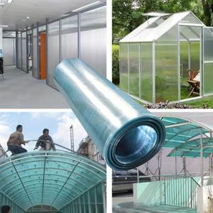 TEMU UV 저항 폴리카보네이트 지붕 패널 