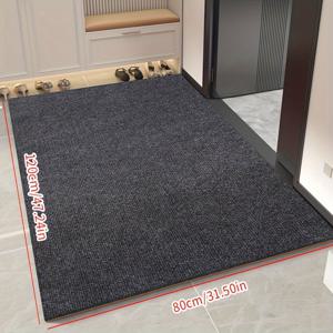 TEMU Shangmei 브랜드 실내 흡수 및 미끄럼 방지 현관 매트, 단색 간단한 문 장식 매트, 단색 안뜰 발판 매트, 야외, 로비, 복도, 세탁실 및 욕실에 적합|발매트