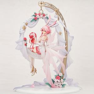 TEMU 웨딩 드레스 요람에 있는 1개의 애니메이션 캐릭터 피규어 - 생생한 수집 가능한 PVC 조각상, 가정 및 자동차 장식을 위한 이상적인 선물, 크리스마스, 할로윈, 데이에 이상적인 선물, 내구성이 뛰어나 완벽한 컬렉션
