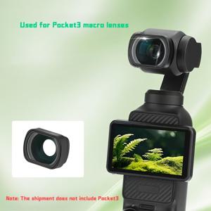 TEMU POCKET3 액션 카메라 마그네틱 마코렌즈 키트 - 사진 촬영을 향상시키는 투명한 뷰파인더, 내구성 있는 유리, 배터리 필요하지 않음, 고급진 사진과 창의적인 프로젝트에 이상적